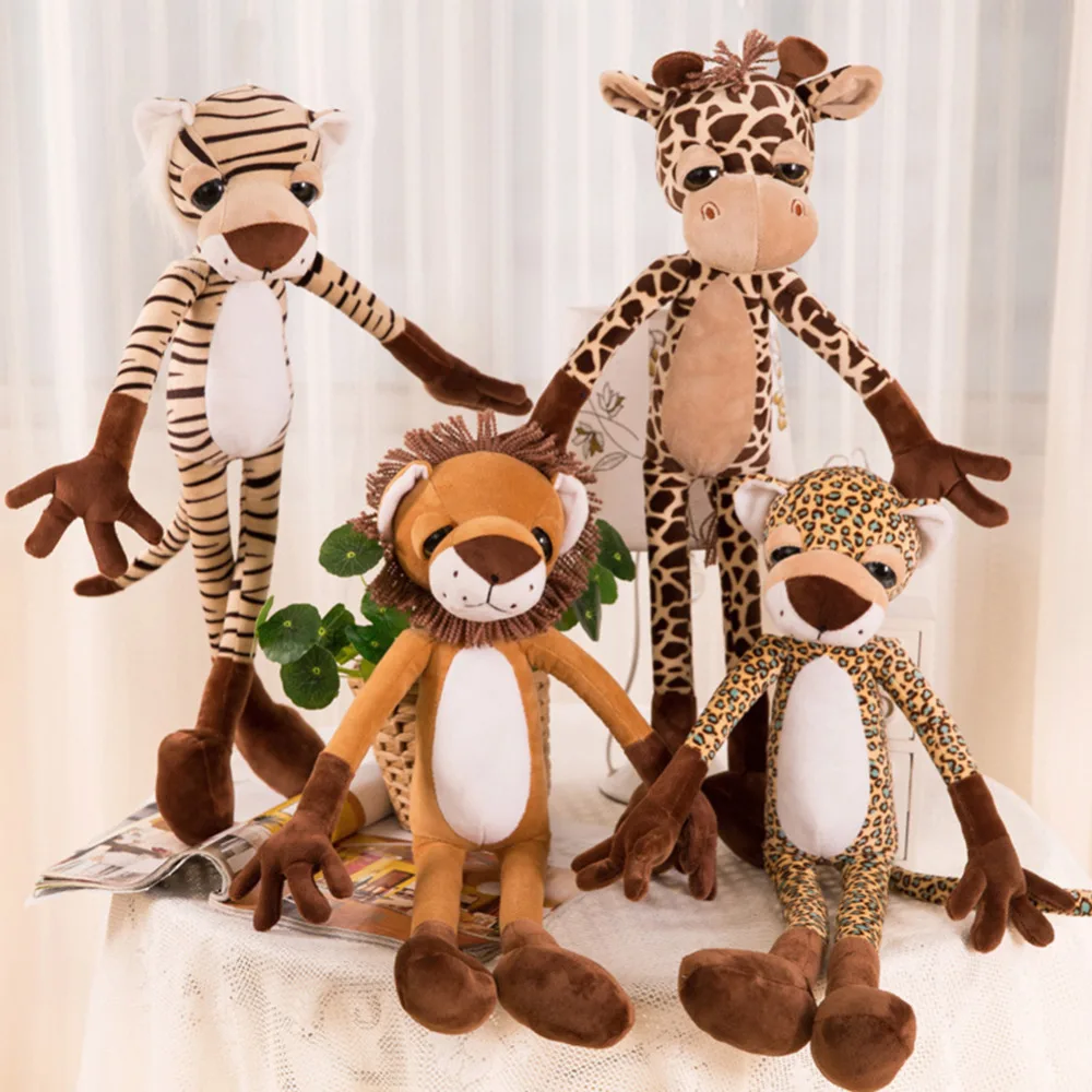 Innovative Jungle Animals Recognition Doll Plush Toy Stuffed Cartoon