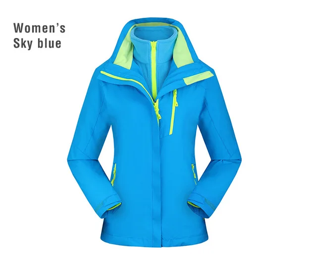 THE ARCTIC LIGHT Warm Winter Outdoor Rain Jacket Women Windproof Waterproof Mountaineering Climbing Camping Hiking Coat