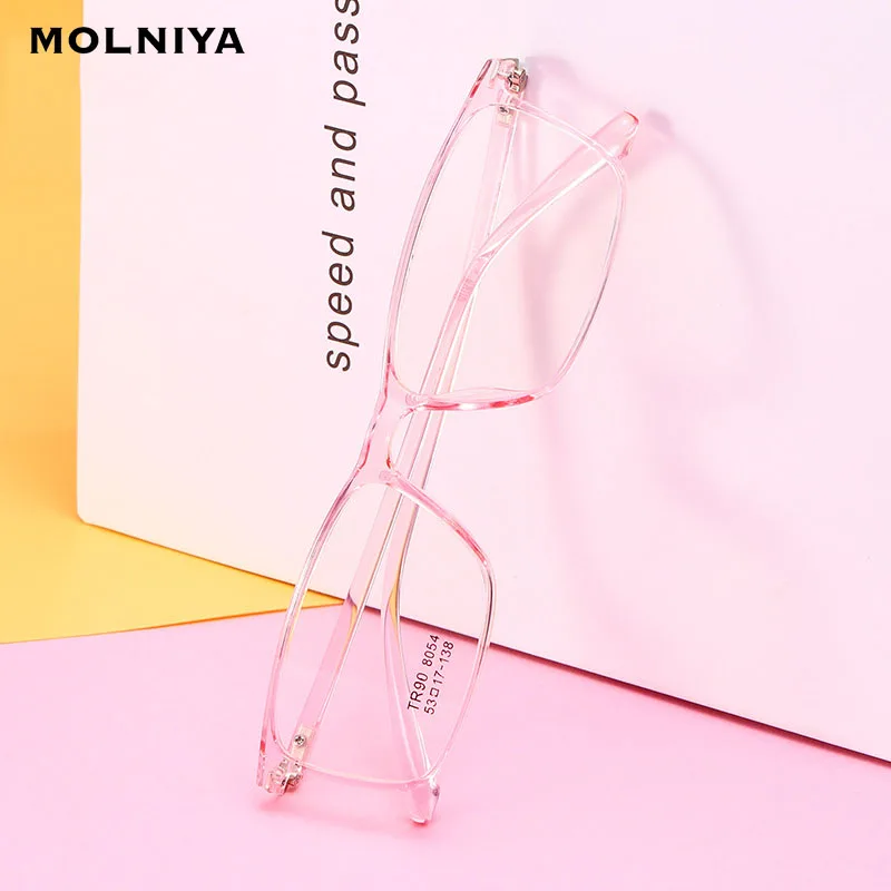 

New Ultra Light TR90 Myopic Glasses Myopia Eyeglasses Frames Women Men Short Sight Myopic Eyewear Optics Glasses Frame