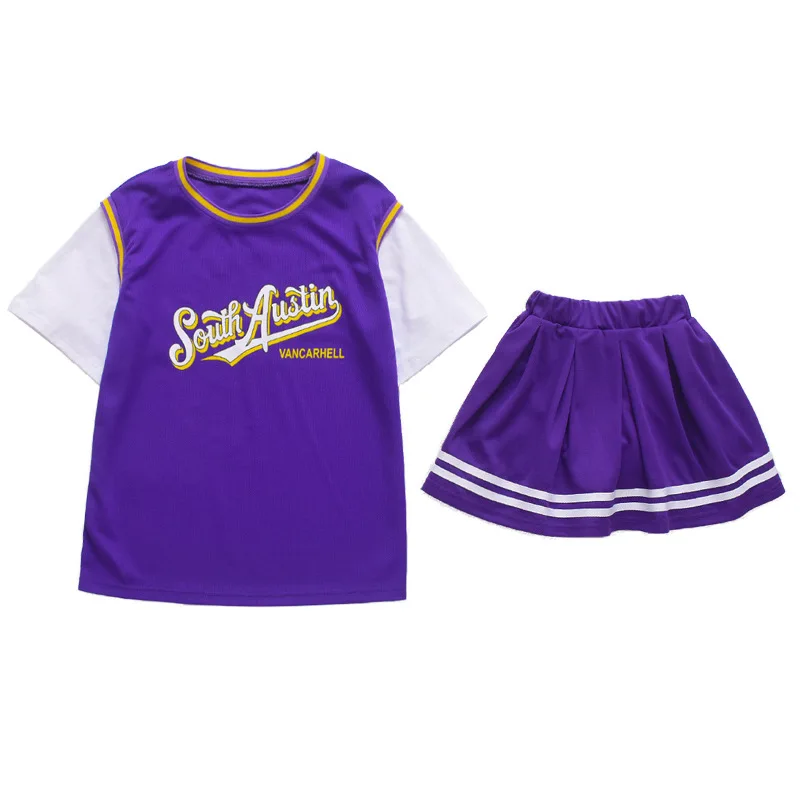 1 Set Kids Hip Hop Dancing Costumes for Girls Skirts Boys T Shirt Tops Jogger Pants Jazz Ballroom Dance Clothes Event Show Wear