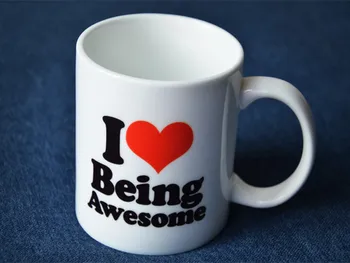 

New How I Met Your Mother i love being awesome Quality Ceramic Coffee Mug Cup