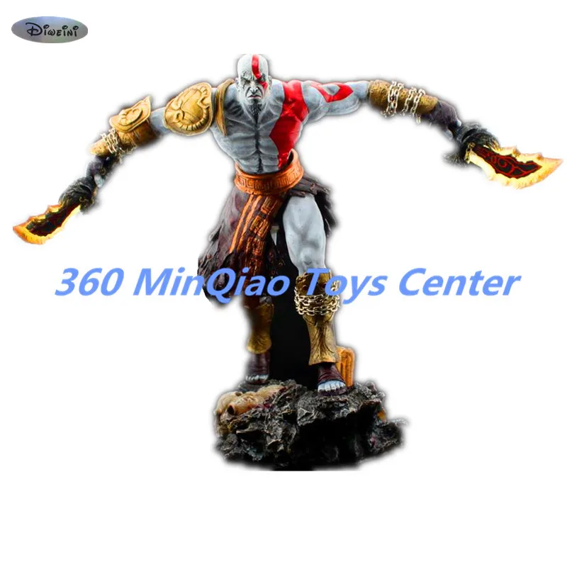 

[Resin Made] 1/4 Scale God Of War 3 Kratos Resin FIGURE Statue Fans Action Figure Collectible Model Toy 35cm RETAIL BOX WU785