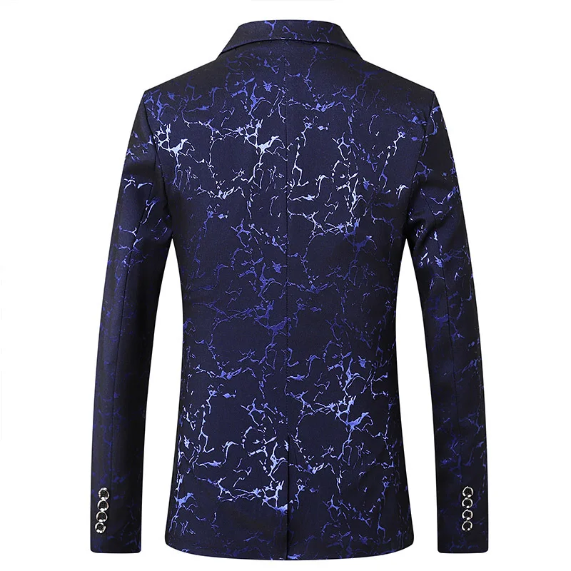 Mens Slim Fit brand cotton Blazer Slim Masculino Business Casual Mens Stylish Blazer Spring Autumn dropshipping top coat