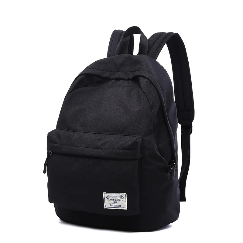 Casual Canvas Lightweight Men/Women School Bag Waterproof Small Backpacks Laptop Bagpack-in ...