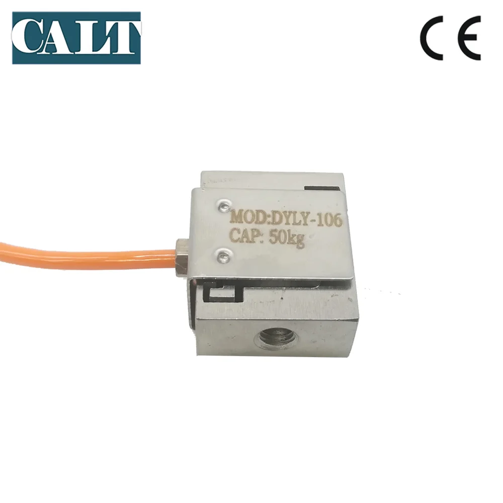 50 кг миниатюрный S Тип датчик нагрузки измерительный силы из нержавеющей стали