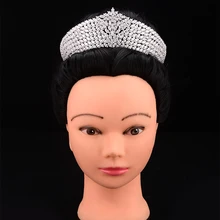 Диадемы и короны, классический дизайн, элегантные женские свадебные аксессуары для волос, циркон, BC4818, высокое качество, корона, принцесса