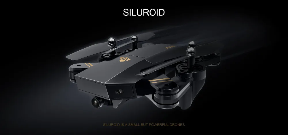 

XS809 Foldable Quadcopter with Wifi Camera 0.3MP / 2MP RC Remote Control Drone Fixed High Helicopters Black F21584/5
