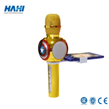 

Portable Professional Bluetooth Wireless Microphone Karaoke Microphone Speaker Handheld Music Player MIC Singing KTV Microphone
