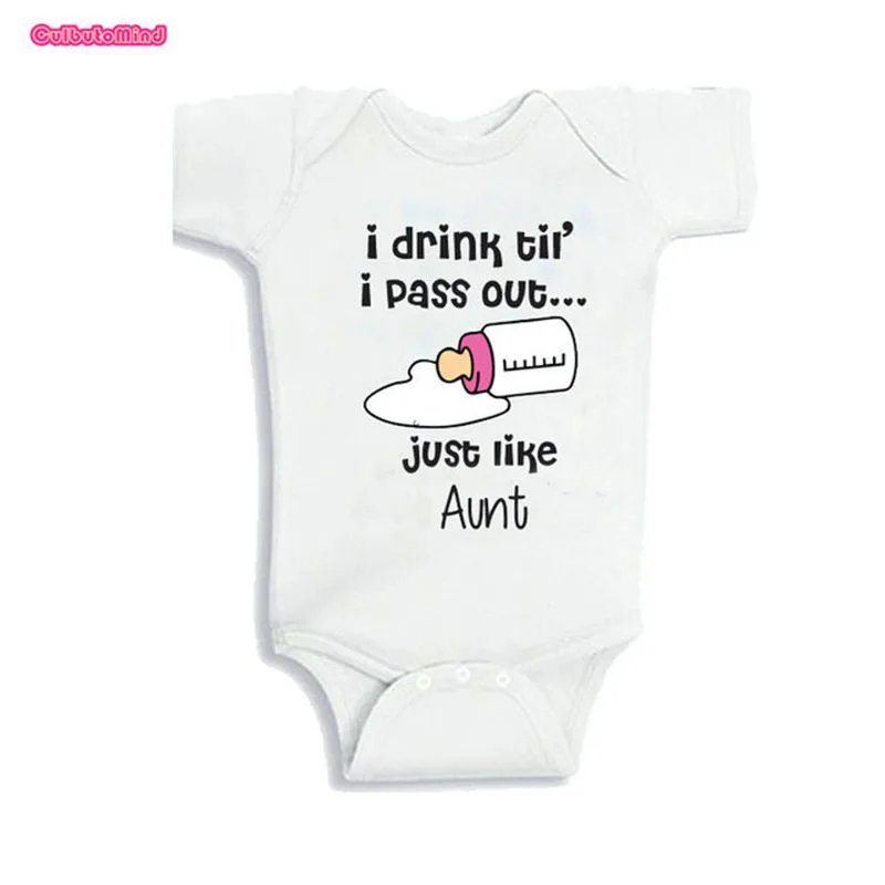 I Love My Uncle Girls New Personalised Long Sleeve Cotton Baby Vests for Boys 