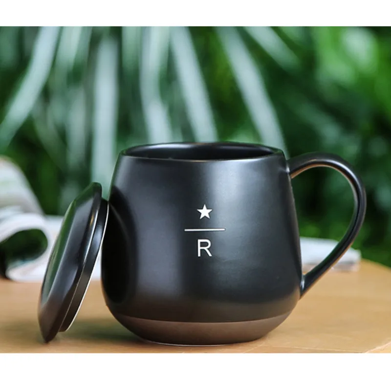 Ceramic Coffee Cup With Lid Ceramic Travel Mug Reusable Coffee Cup