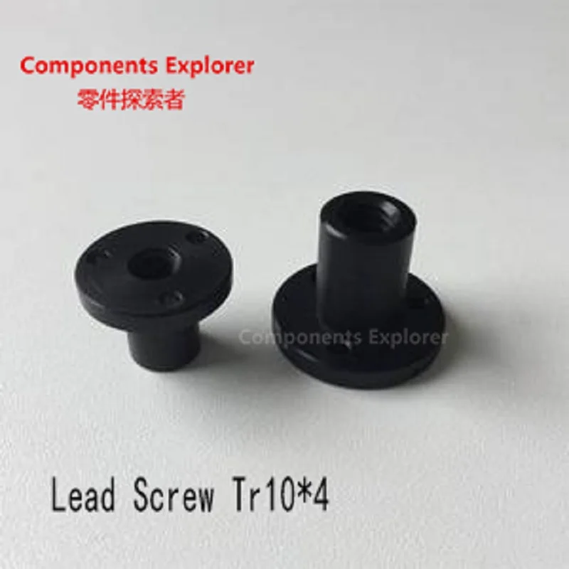 

POM machined Nut for linear stepper motor Lead Screw Tr10*4