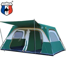 camping tent Two story outdoor 2 living rooms and 1 hall high quality family camping tent large space tent 8 10 tent moon northern california camping the complete guide to tent and rv camping