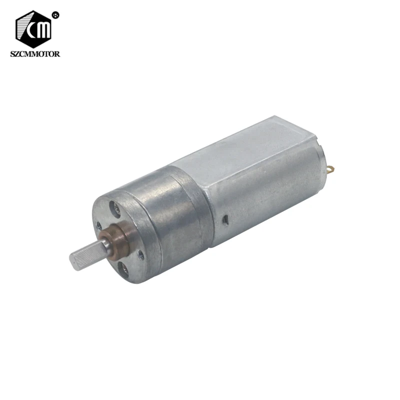 DC5V-24V Full Metal Gearbox Gear Motor 12V 45RPM 180 Speed Reduction Gear Motor