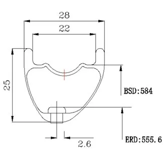 Cheap 100% hand building Offset carbon mountain bikes Rims 27.5inch/650B 28mm Width Asymmetrical Strong mtb Wheels cross country XC 0