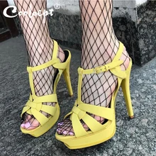 free shipping quality genuine leather high heel sandals women sexy footwear fashion lady shoes R4425 hot sale 33-40 цена free shipping quality genuine leather high heel sandals women sexy footwear fashion lady shoes R4425 hot sale 33-40 цены онлайн