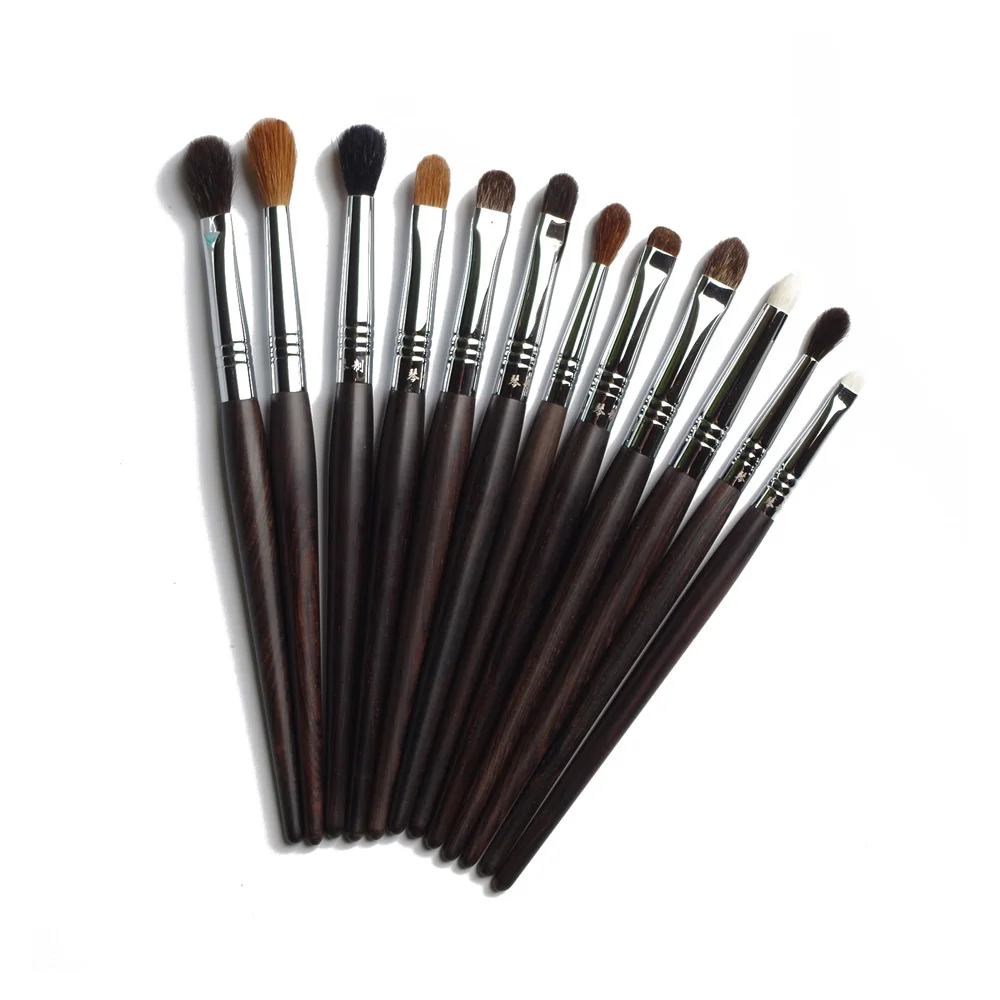

Professional Makeup Brushes Set Squirrel Goat Weasel Hair Eye Shadow Blending Brush Cosmetic Kit pincel maquiagem Make up Brush