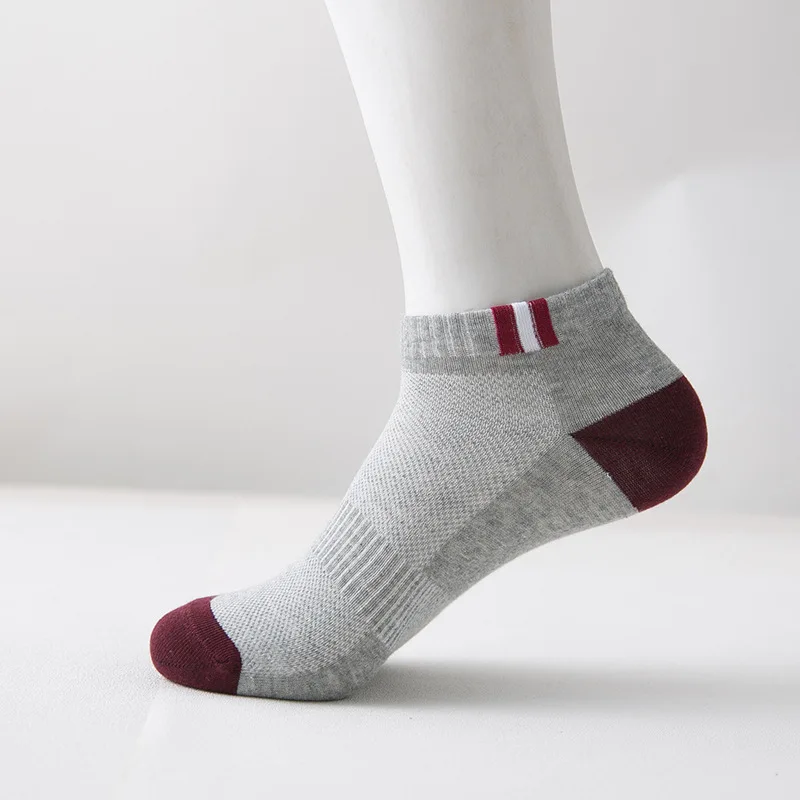 5 пар/лот, мужские носки, прочные, одноцветные, модные носки для мальчиков, удобные, эластичные, отличное качество, Meias носки
