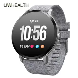 Смарт-часы с браслетом-монитор сердечного ритма Смарт Браслет для занятий спортом, умные часы Reloj для работы со смартфонами APPLE/Xiaomi/lenovo Для