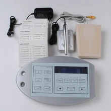 30 игл тату наборы Перманентный макияж машина питания наборы бровей контроллер татуировки набор