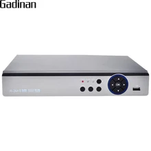 GADINAN 8Channel AHD 4M/Hybrid:4CH AHD 4M+4CH IP 4M ONVIF Network NVR 8CH AHD DVR XVR RS485 P2P for AHD/TVI/CVI/CVBS/IP 5 In 1