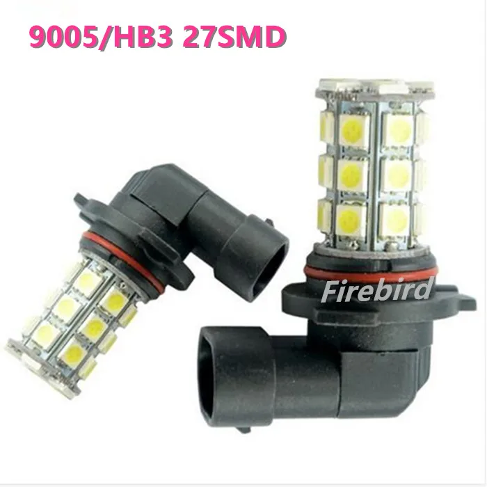 

2 x 9005/HB3 27SMD 5W power led white blue red yellow fog lights, fog lamps, daytime running lights, free shipping