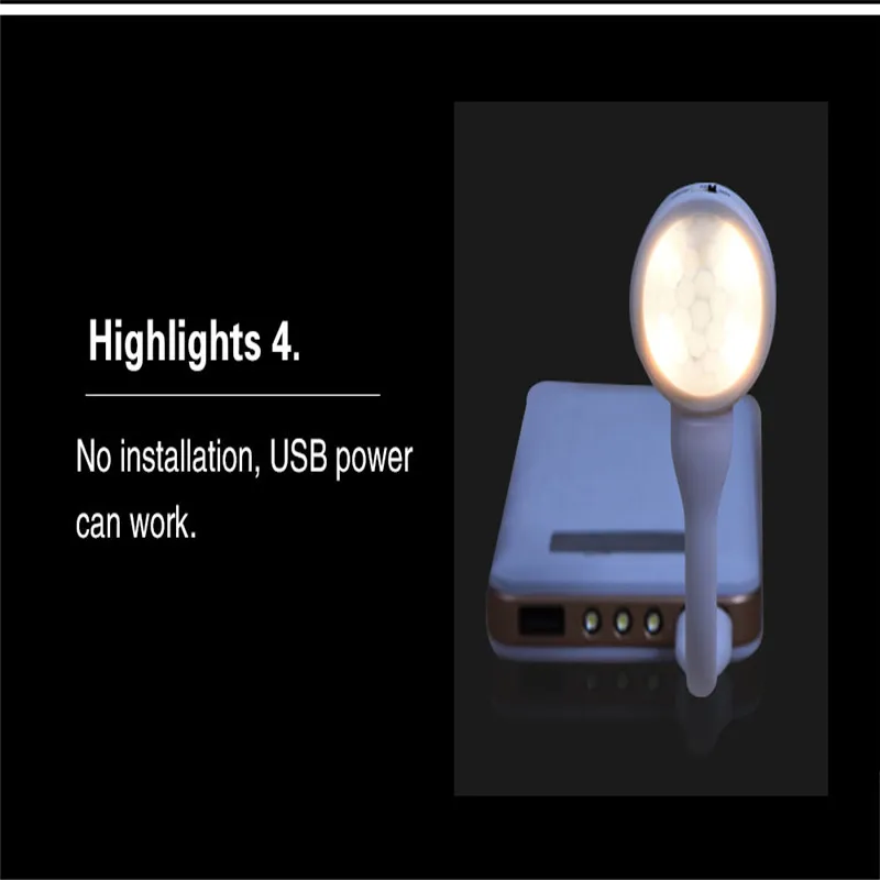 Night Lights Smart Human Body Motion Sensor Led Usb Spotlight Novelty Downlight Human Bedside Bedroom Emergency lamp Night Lights Smart Human Body Motion Sensor Led Usb Spotlight Novelty Downlight Human Bedside Bedroom Emergency lamp