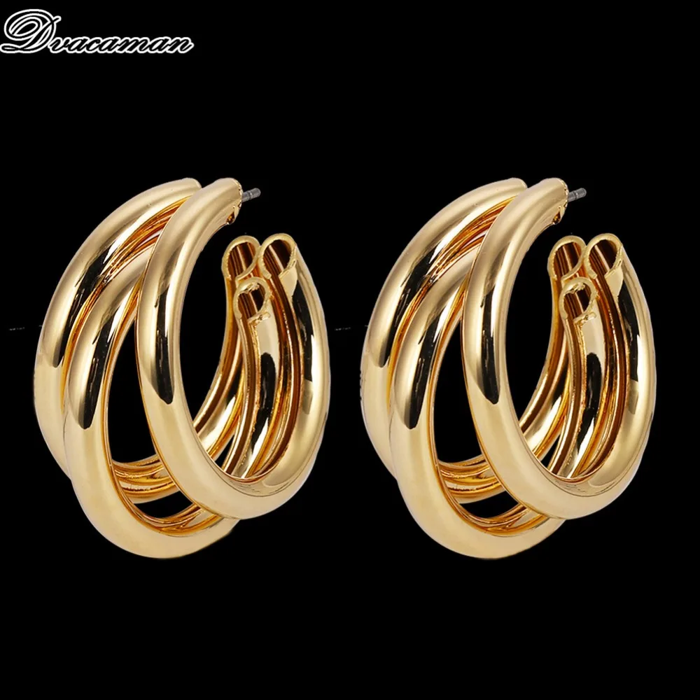 

Dvacaman Fashion Irregular Metal Drop Earrings for Women 2019 Vintage Maxi Dangle Statement Earrings Party Gifts Jewelry Brincos
