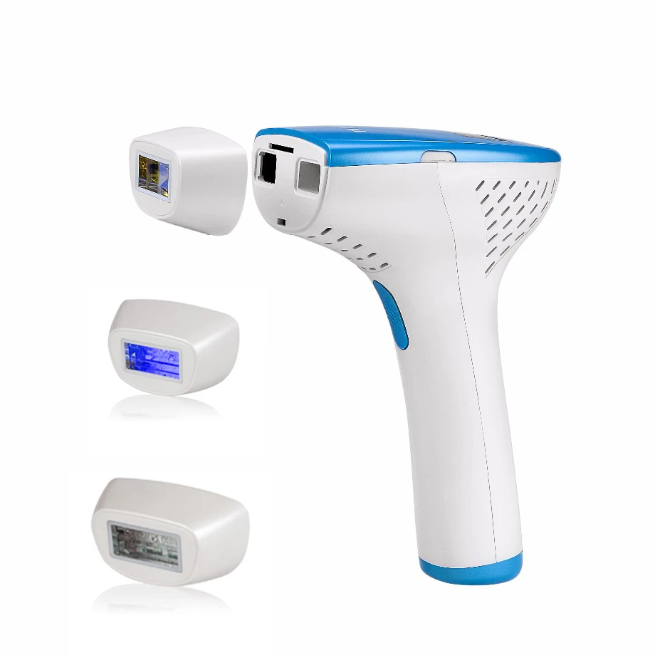 Laser IPL depilator Laser Hair Removal Machine with 3 Lamps 300000 Shots Acne Clearance Skin Rejuvenation Home Use Beauty Device