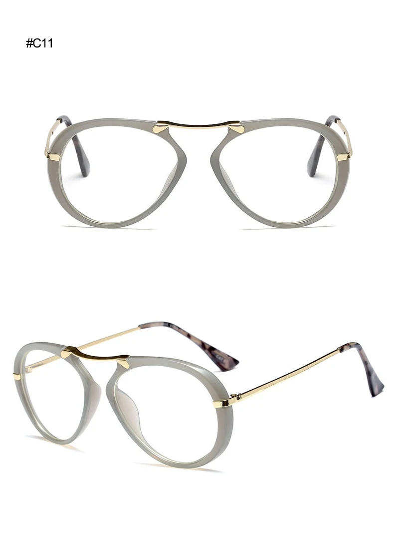 2018 New Goggle Fashion Clear Sunglasses (30)