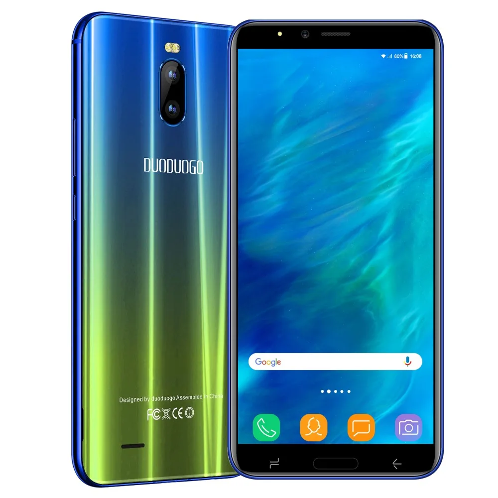 TEENO DUODUOGO J6+ Mobile Phone Android 7.0 6.0" HD Full Screen 18:9 2GB RAM 16GB ROM Dual Sim 4800mAh 3G Quad Core Smartphone TEENO DUODUOGO J6+ Mobile Phone Android 7.0 6.0" HD Full Screen 18:9 2GB RAM 16GB ROM Dual Sim 4800mAh 3G Quad Core Smartphone