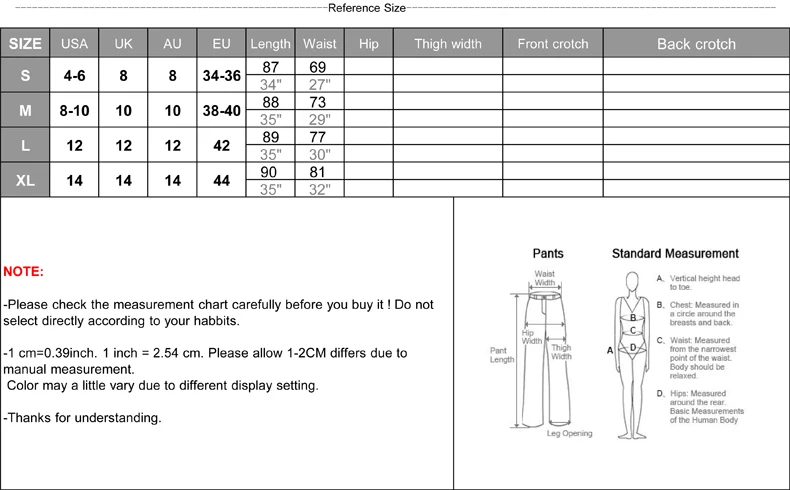 SIZE-CHART