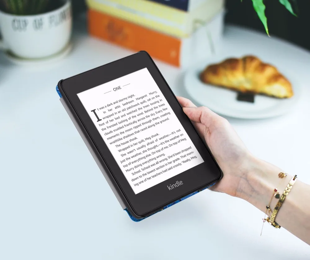 Чехол MoKo для Kindle Paperwhite(10-го поколения, релизов), самый тонкий легкий Чехол Smart Shell с автоматическим пробуждением/сном