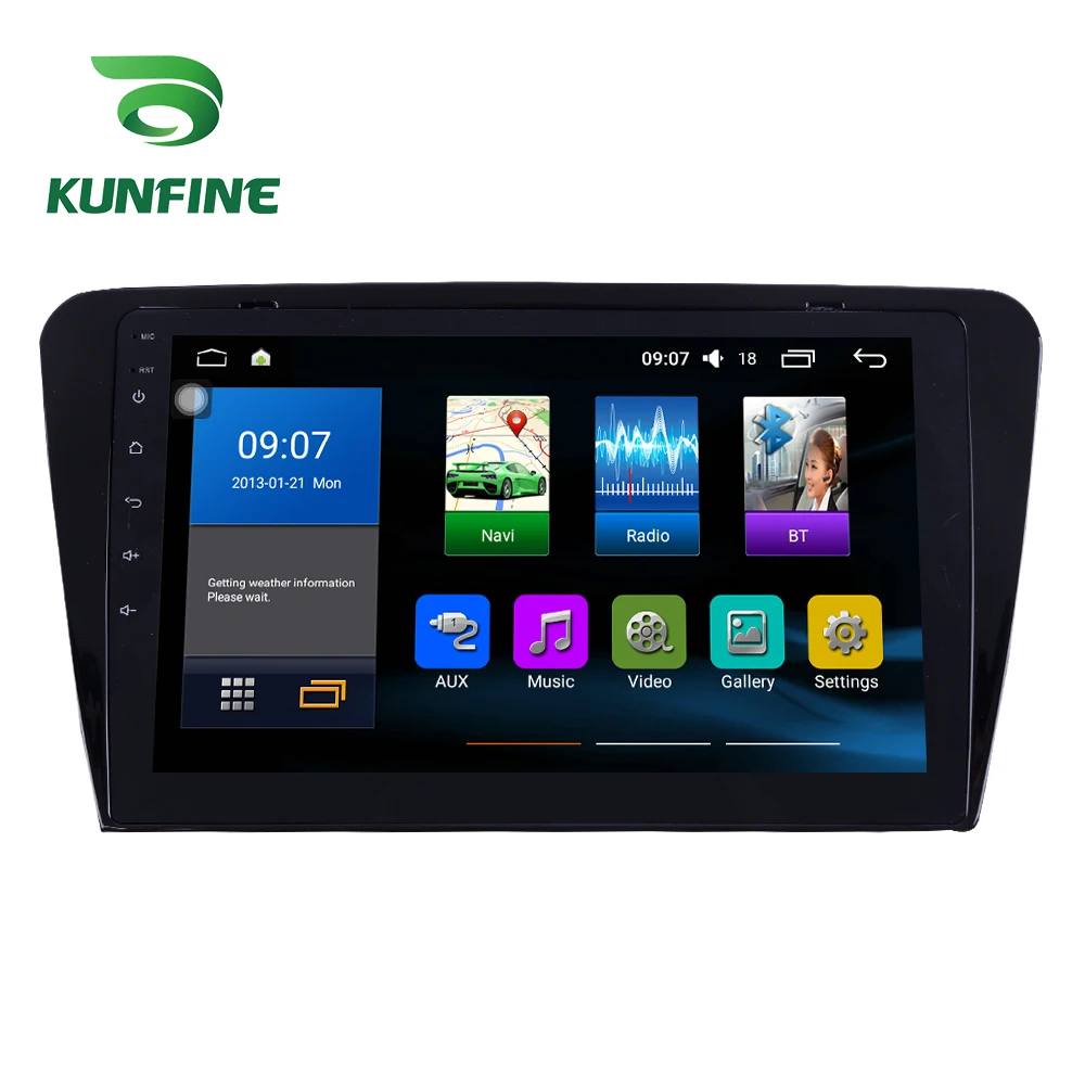 Android Car DVD GPS Navigation Multimedia Player Car Stereo For Skoda Octavia 2014 Radio Headunit (1)