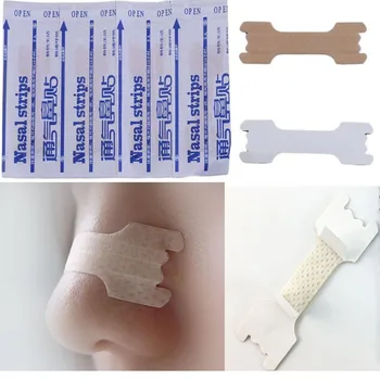 

50PCS Anti Snoring Nasal Patch Better Breathe Good Sleeping Nasal Strips Stop Snoring Strips Health Care Patch Product