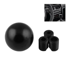 Universal Car Gear Shift Head Car Modified Decorative Gear Head Round Aluminum Alloy Gear Head 3 Adapter High-end Shift Knob universal car aluminum alloy shift gear knob silvery grey