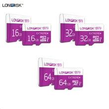 Londisk Real Capacity Micro SD Card 64GB 32GB 16GB Class10 UHS-1 Memory Flash TF for Smartphone Pad Camera