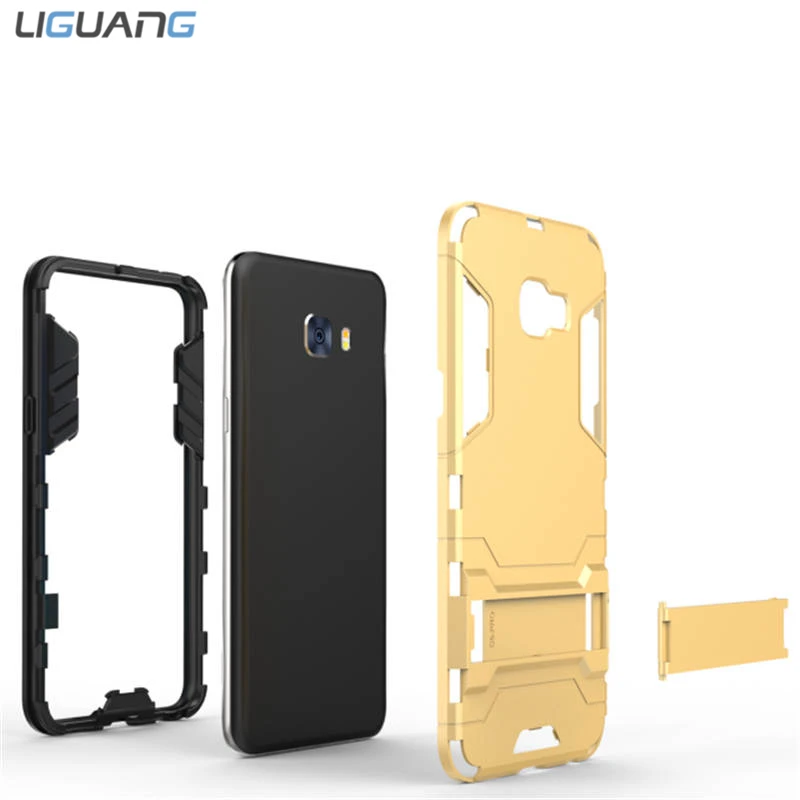 Мода Утюг медведь Гибрид 2 в 1 ШТ. ТПУ kickstand Противоударный броня Тонкий задняя