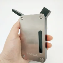 1 шт. Санда металлический кальян наргиле водопровод двойного назначения курительная трубка держатель для сигарет фильтр дым личность портативный