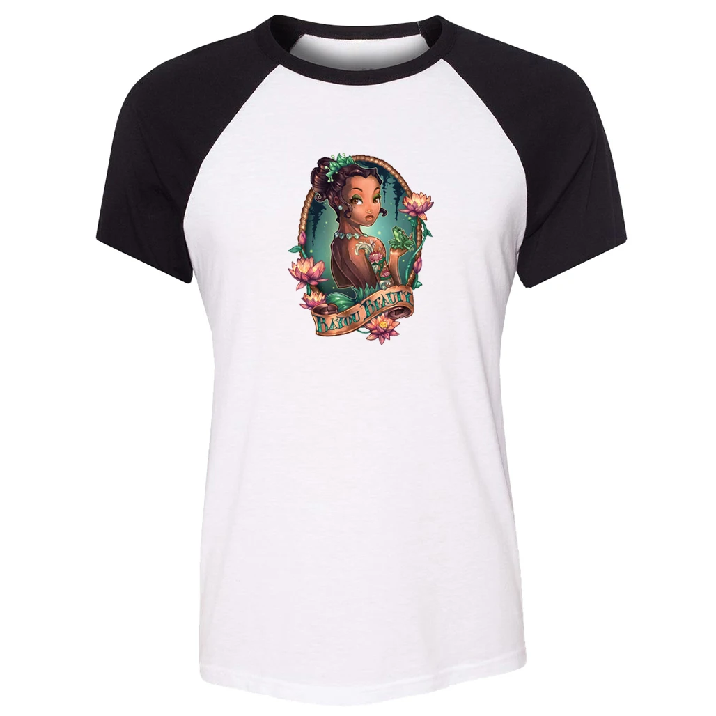 

Cotton T-shirts women Short Sleeves a whole new world Latin lamp Princess Jasmine Design Top Tees Fashion Casual T-shirt