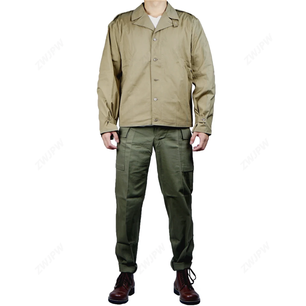 

WW2 U.S. ARMY M41 Field Jacket and pants F/W Thin version D-DAY High Quality（no shoes）