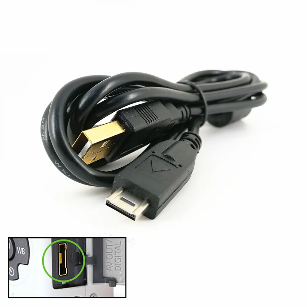 14 контактный USB кабель для передачи данных свинцовый шнур Panasonic DMC GF2 GH1 GH2 ZS1 ZS3 TZ6 TZ7