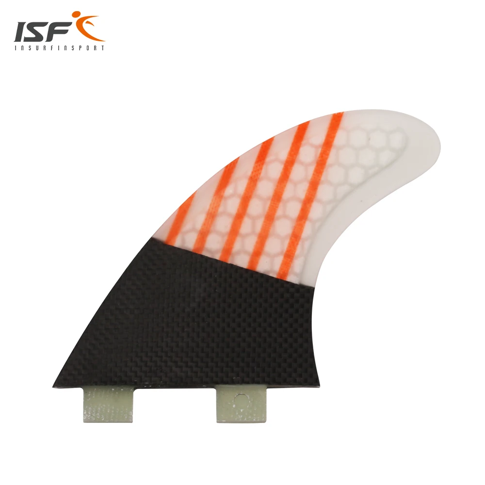 

Free shipping new carbon fiber honeycomb surf fins thruster FCS surfboard fins pranchas de surf quilhas fcs M5 (3 pcs/set)