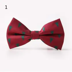 Модные рождественские галстуки-бабочки для мужчин в клетку и полоску в горошек с бабочкой, мужские свадебные галстуки-бабочки с Пейсли