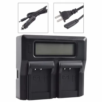 

DSTE LCD92A Dual Battery Charger with USB Port for Sony NP-BG1 NP-FG1