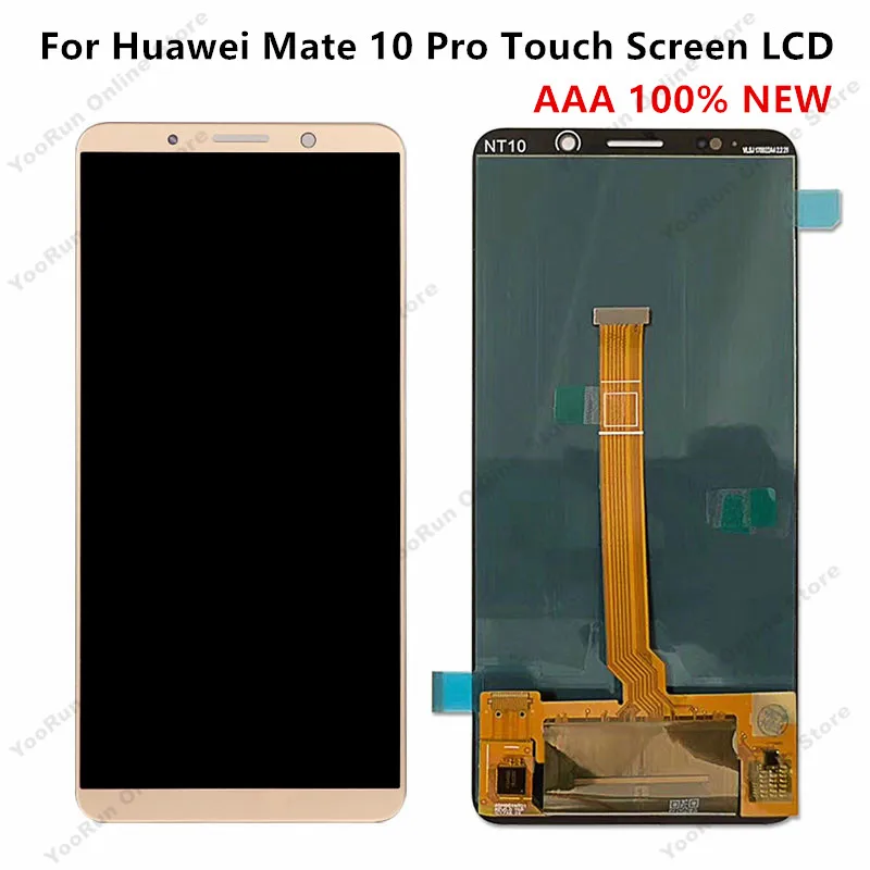 

AAA Quality 6.0 inch For Huawei Mate 10 Pro OLED LCD Display Touch Screen With Frame For MATE10 Pro LCD Assembly Replacement