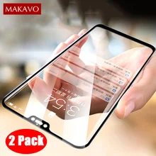 MAKAVO 2 упаковки закаленное стекло для Xiaomi mi 8 Lite 9H Защитная пленка для Xiaomi mi 8 Pro mi 8 Lite стекло