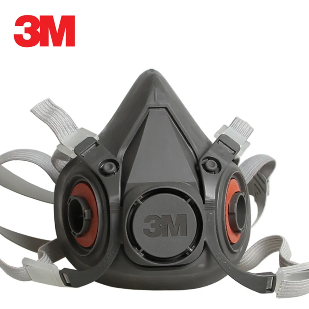 

3M 6300+10pcs 2091 KN95 Dust Mask Respirator Headset Anti-particulate Filters Anti-Dust Mask Anti-fog Haze PM2.5 Protective Mask
