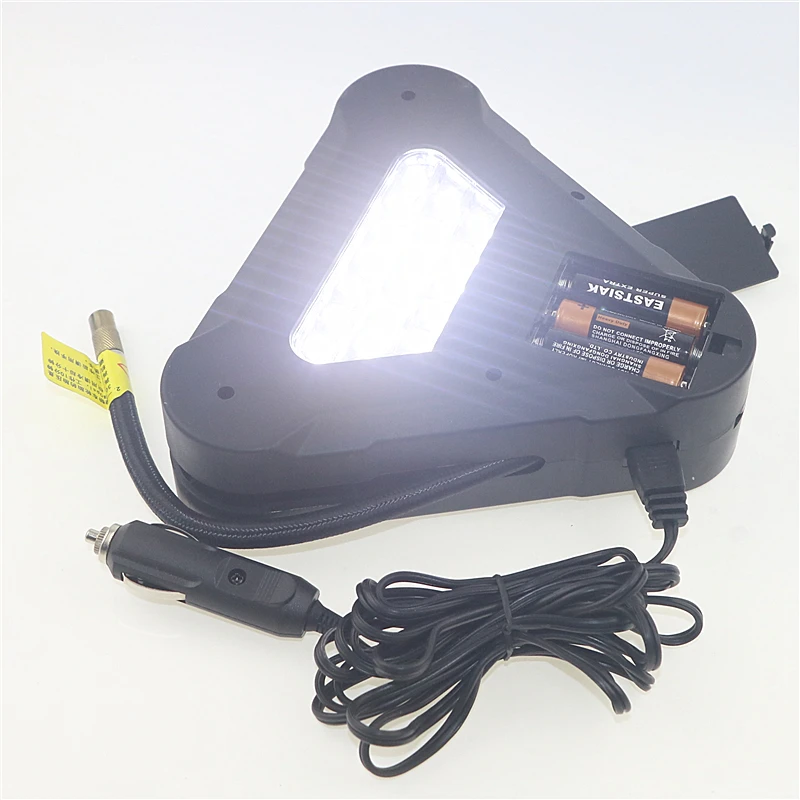 LEDTENGJIE автомобильный воздушный компрессор Портативный надувной насос LED 12V шинный