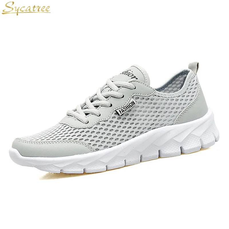 

Sycatree 2018 Men Casual Shoes Summer Sneakers Breathable Couples LoversLightweight Comfortable Sport Walking Shoes Plus Size 47