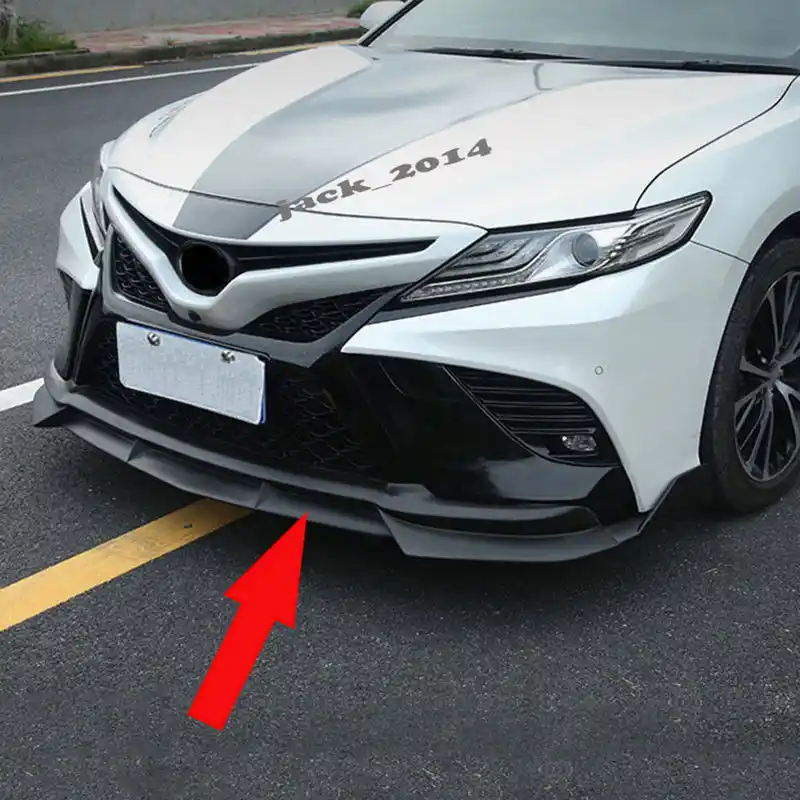 Detail Feedback Questions About Fit For 2018 Toyota Camry Sport Abs Detail Feedback Questions About Fit For 2018 Toyota Camry Sport Abs Matt Black Front Lip Per Cover Trim 3pcs Aa On Aliexpress Alibaba Group